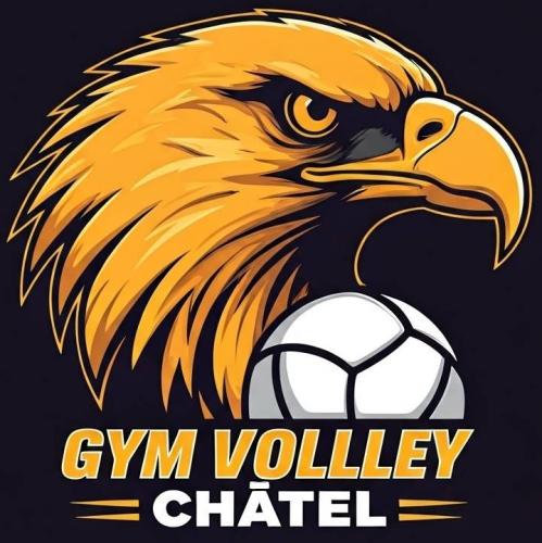 Logo GYM VOLLEY CHÂTEL  🏐